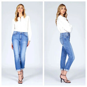 New! Black Orchard Harper Skinny Boyfriend Jean Blue nwt 33665